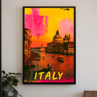 Vibrant Venice Poster