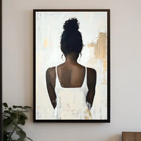 Abstract Portrait Wall Art Poster Minimalist Print