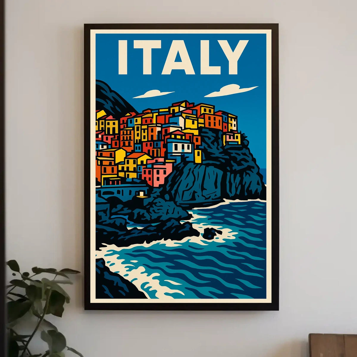 Vibrant Italy Poster