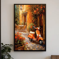 Charming Alleyway Retreat Poster