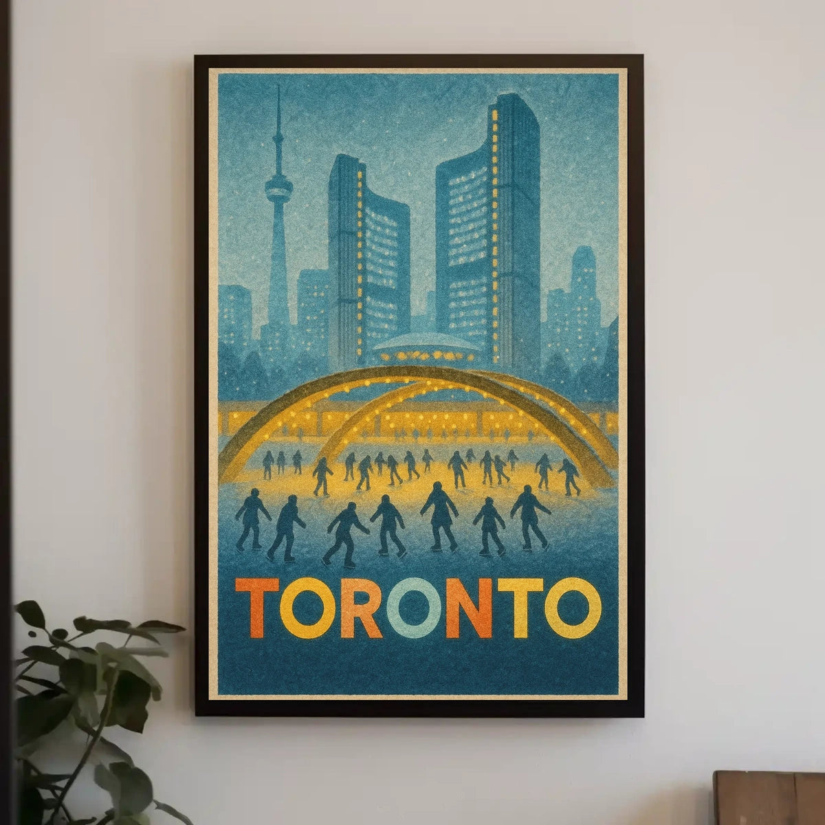 Toronto Skyline Poster