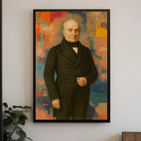 Dignified Portrait Abstract Artistic Pop Culture Poster