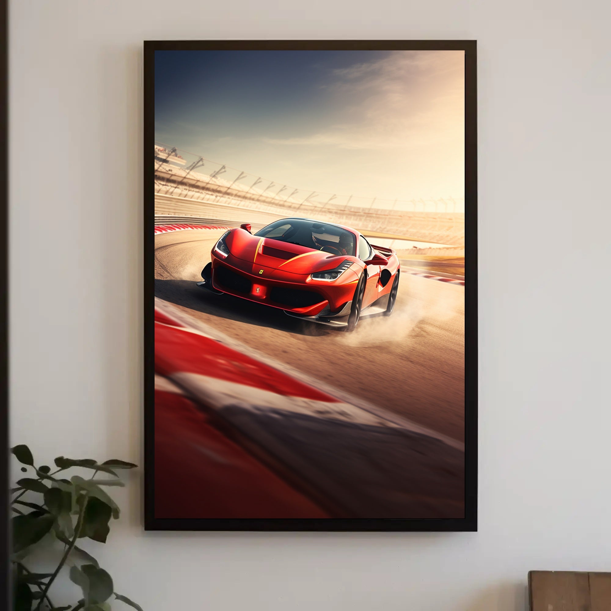 Racing Elegance Poster PosterGoat