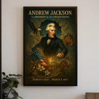 Andrew Jackson 7th President Poster