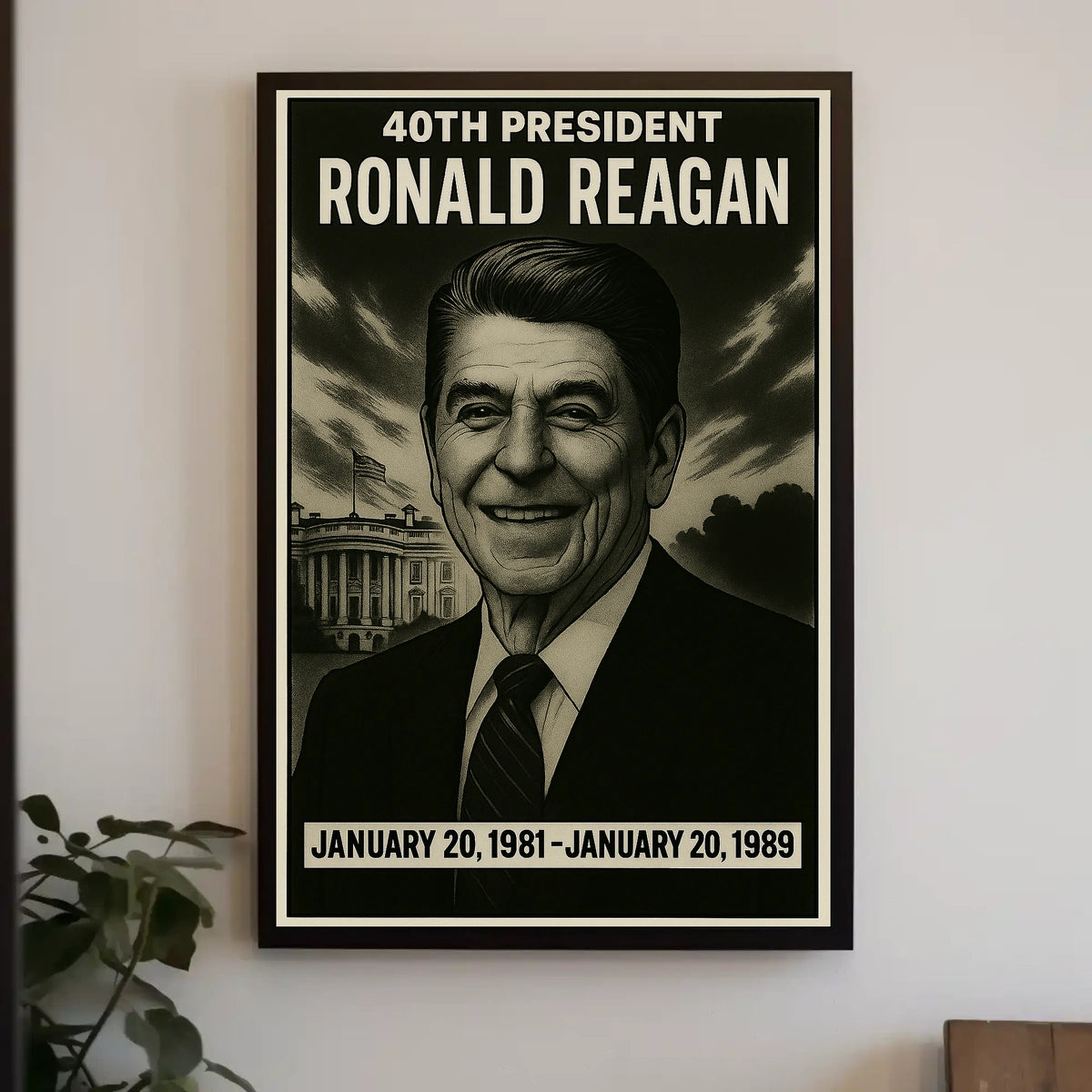 Ronald Reagan 40Th President Poster