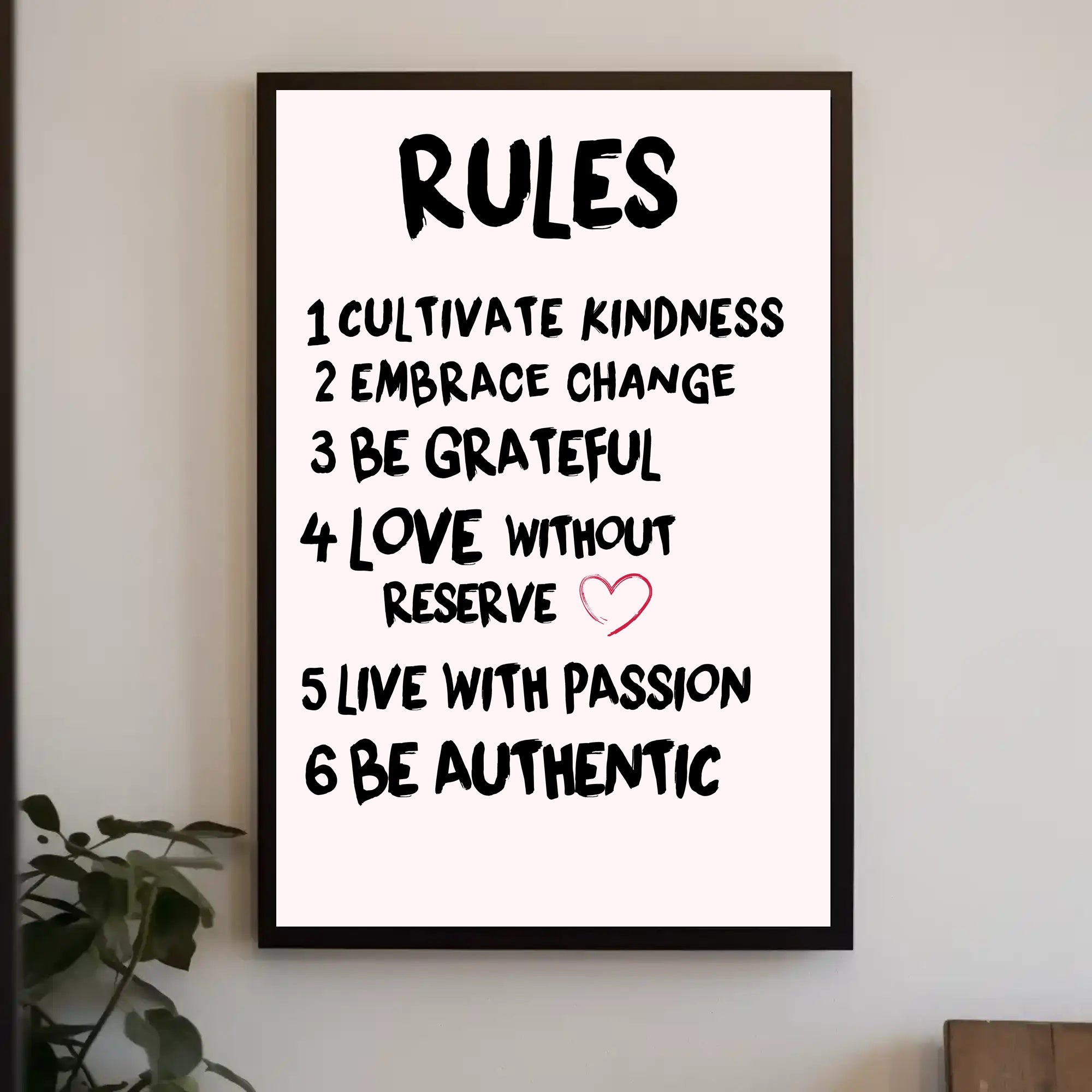 Inspirational Typography Print for Motivational or Quote Poster PosterGoat