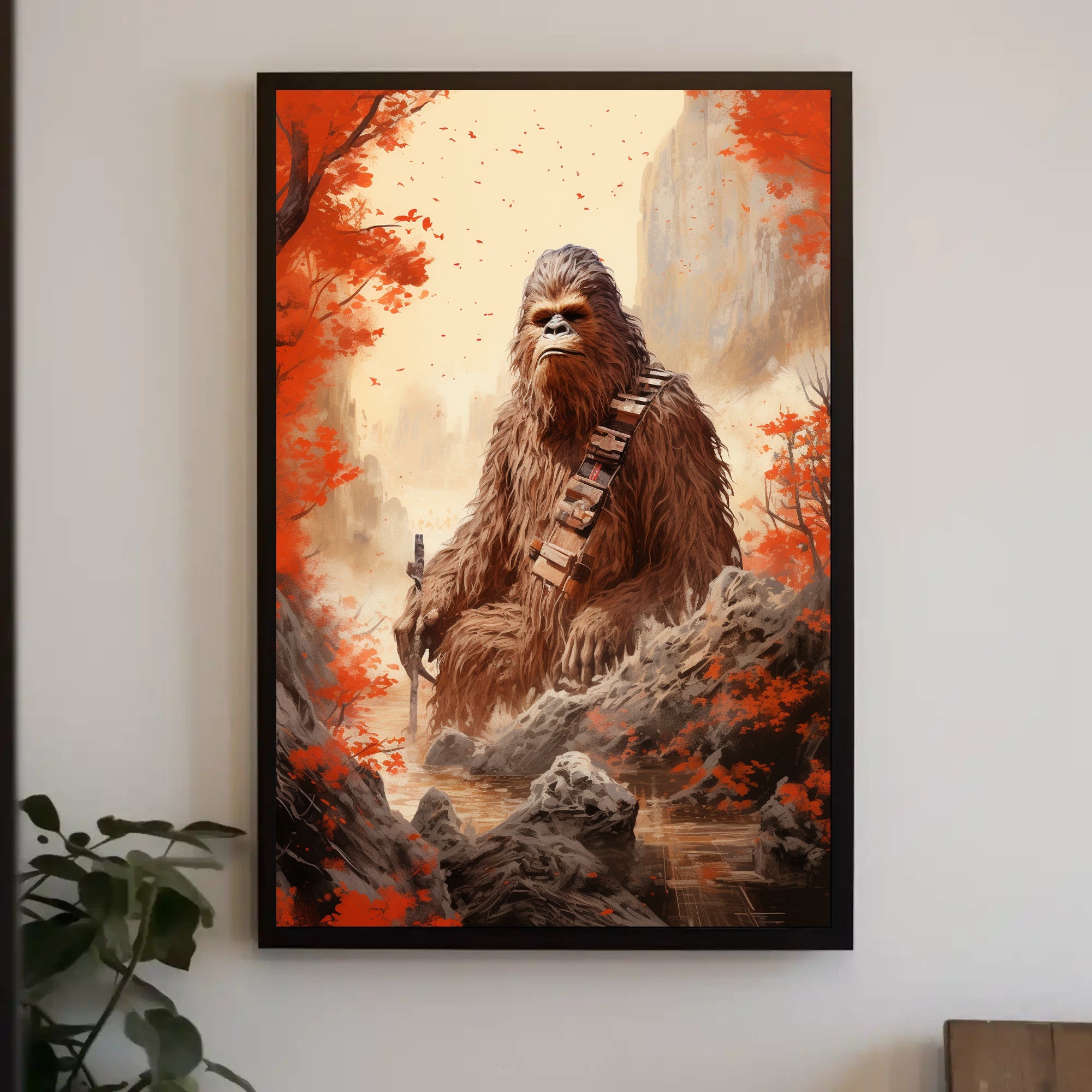 Mystical Forest Guardian Poster