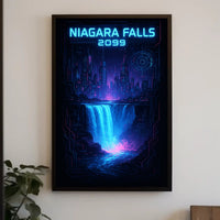 Niagara Falls 2099 Poster PosterGoat