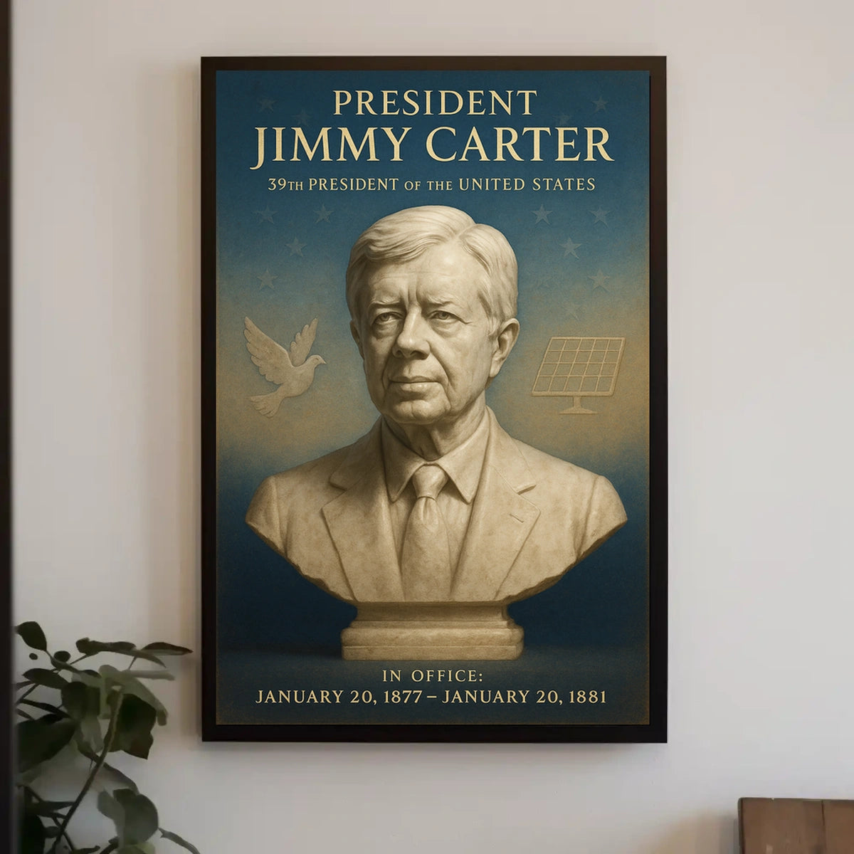 Jimmy Carter 39th President Poster