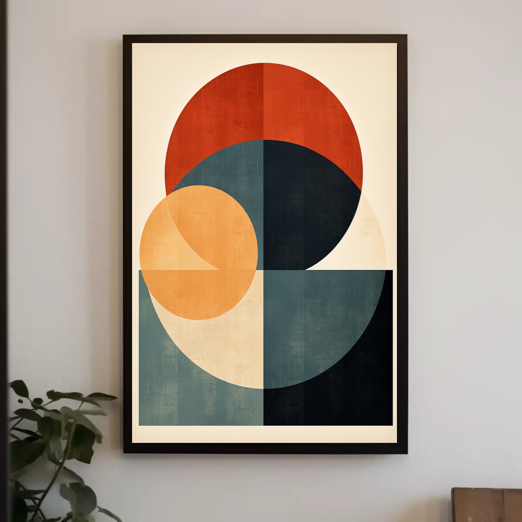 Geometric Harmony Poster
