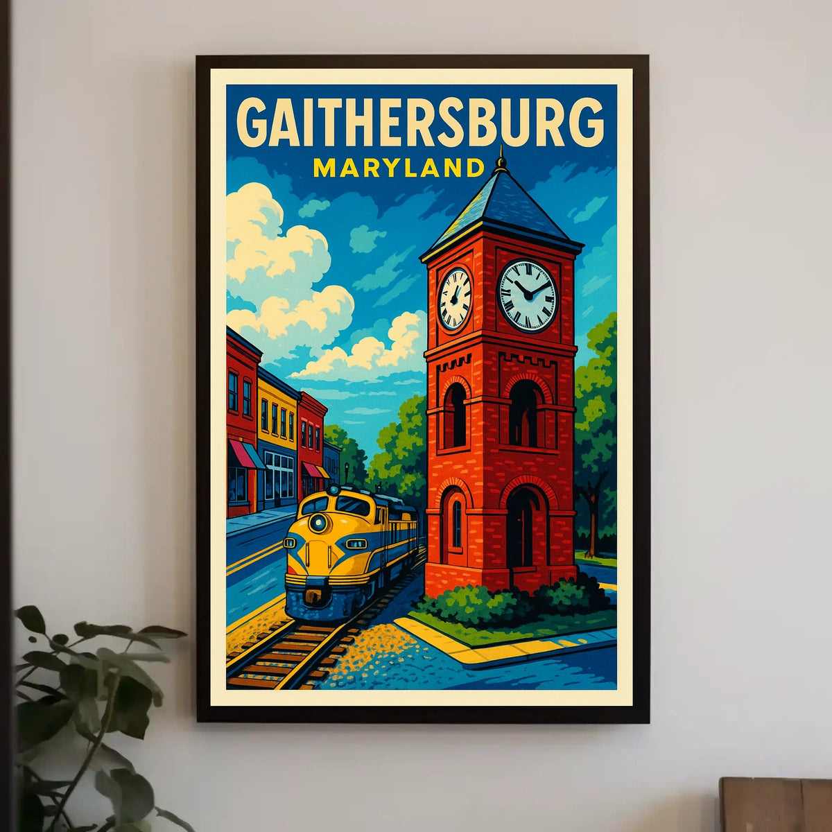 Gaithersburg, Maryland Poster