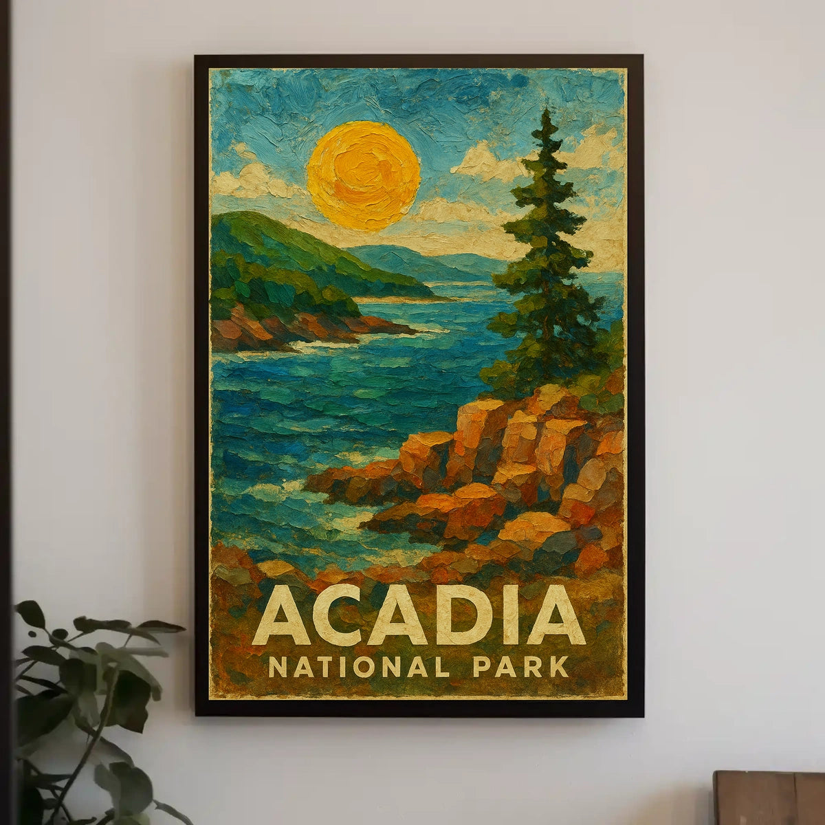 Acadia National Park Poster