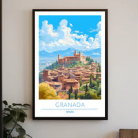 Scenic Granada Poster