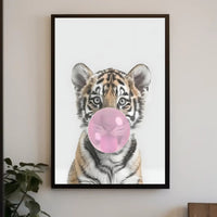 Bubblegum Tiger Poster