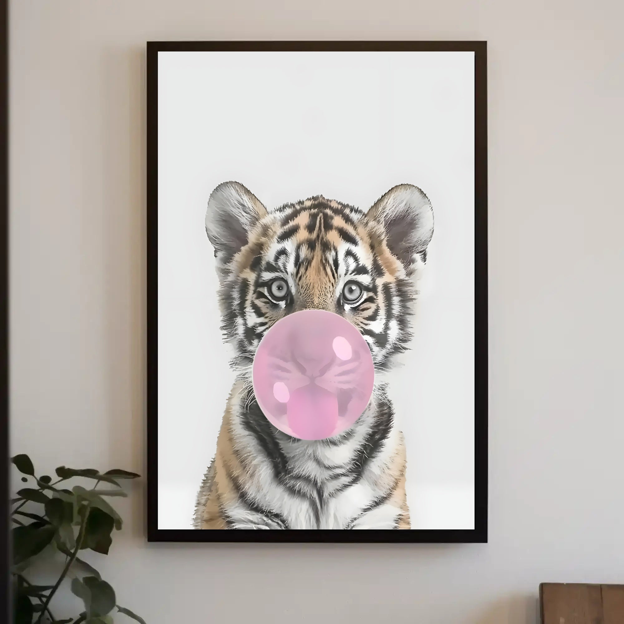 Bubblegum Tiger Poster