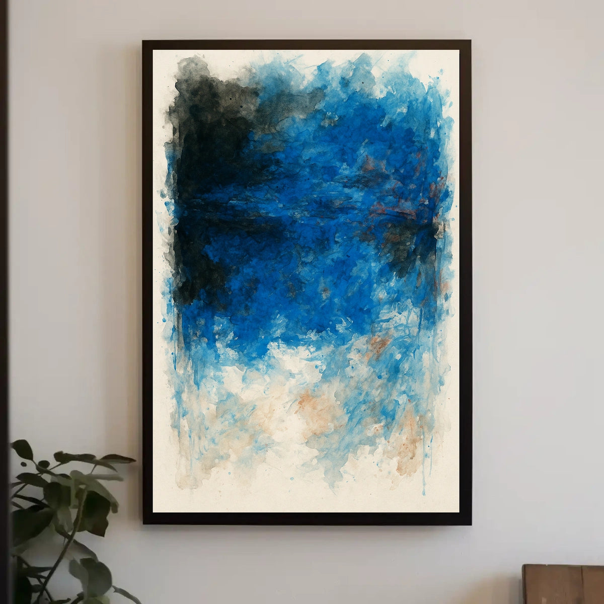 Abstract Watercolor Landscape Abstract Poster