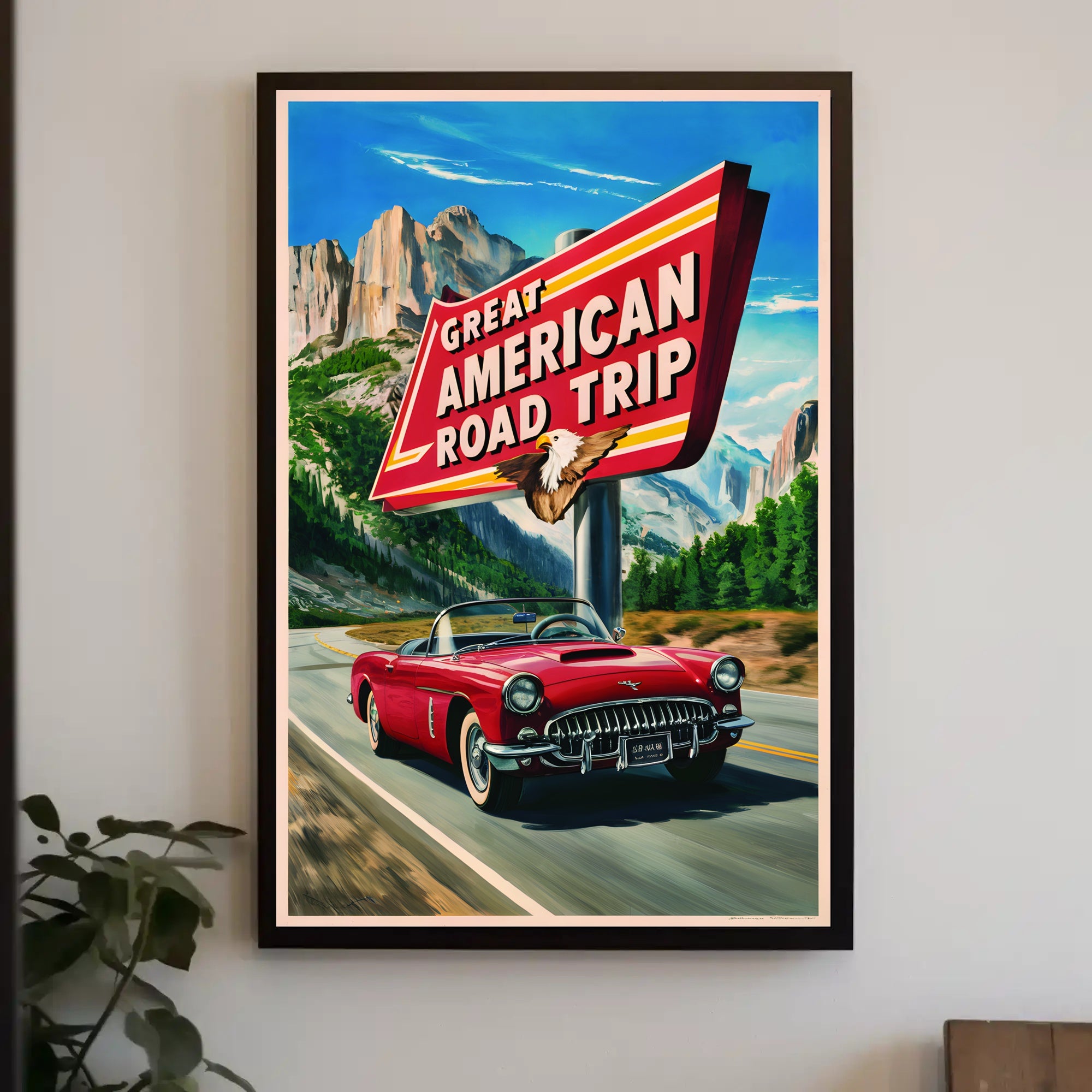 Great American Road Trip Poster