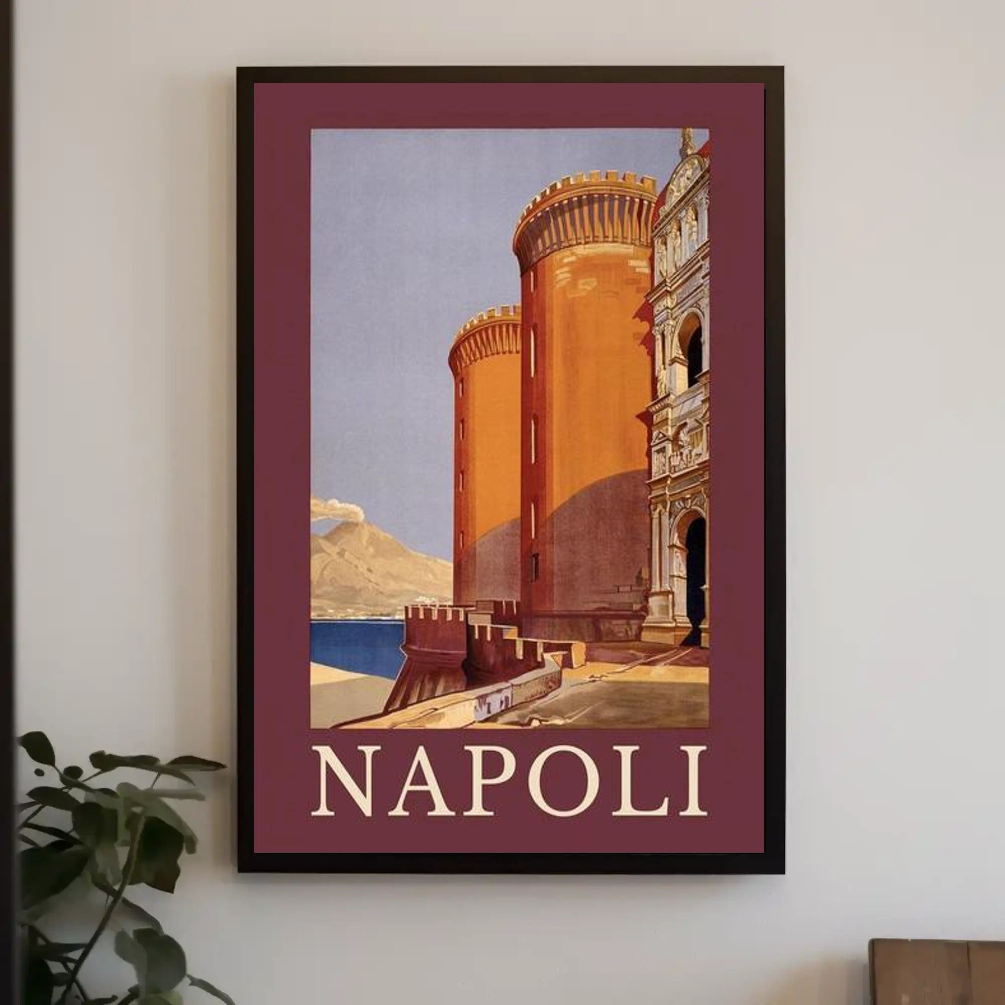 Napoli Architectural Poster