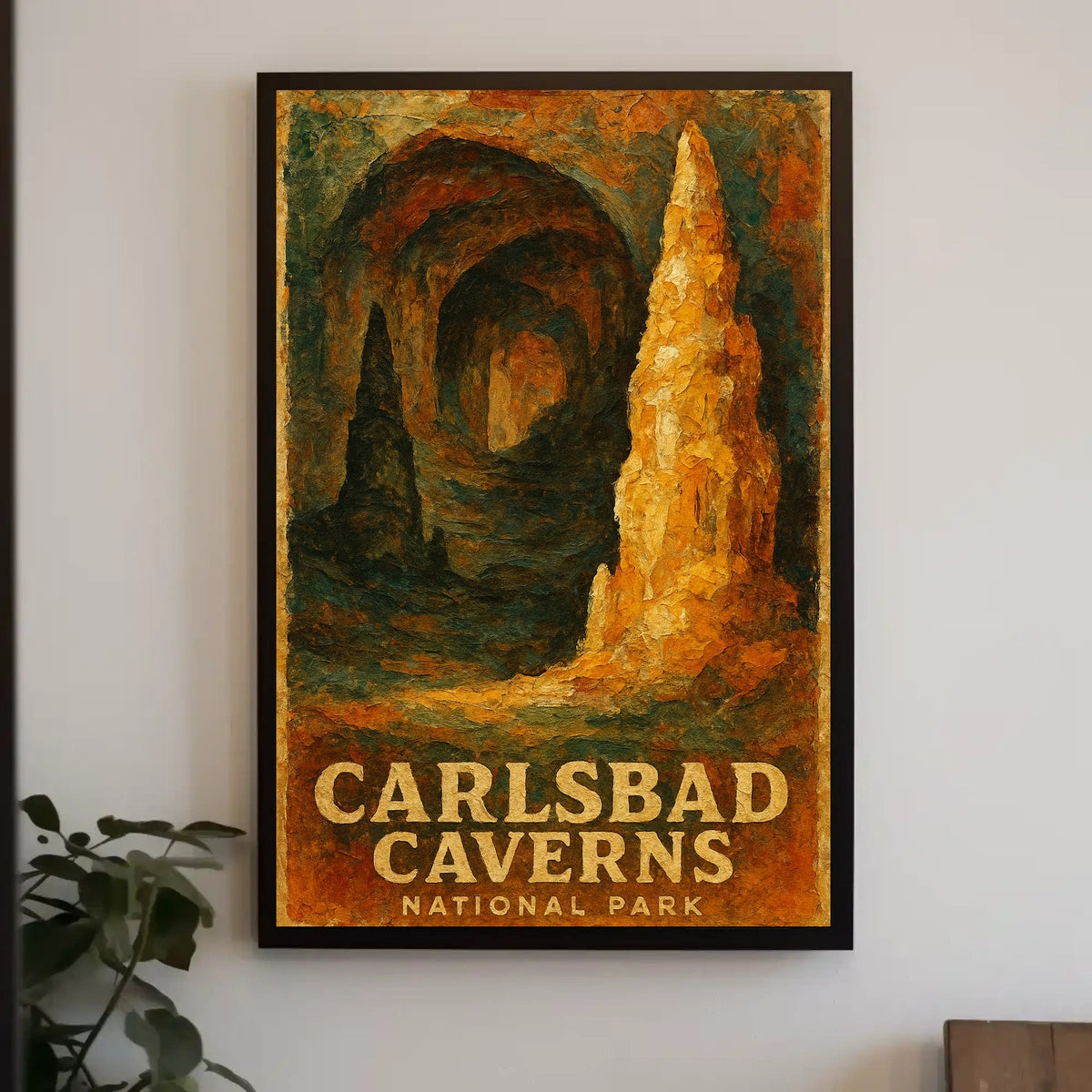 Carlsbad Caverns National Park Poster