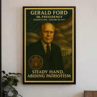 Gerald Ford 38th President Historical or Presidential Poster