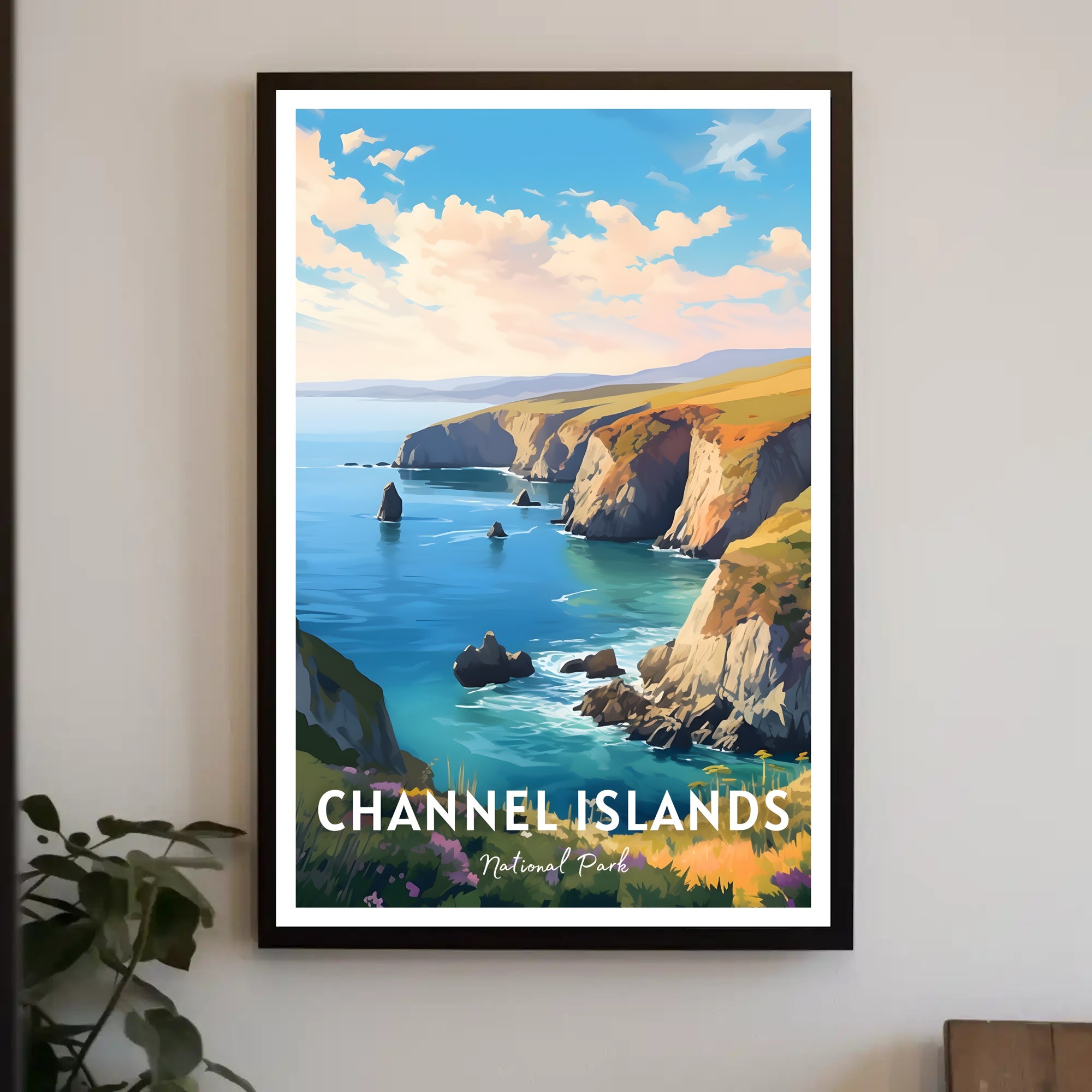 Channel Islands Scenic Beauty National Park Poster