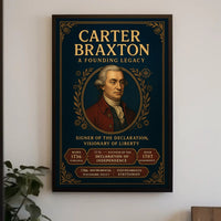 Carter Braxton A Founding Legacy Poster