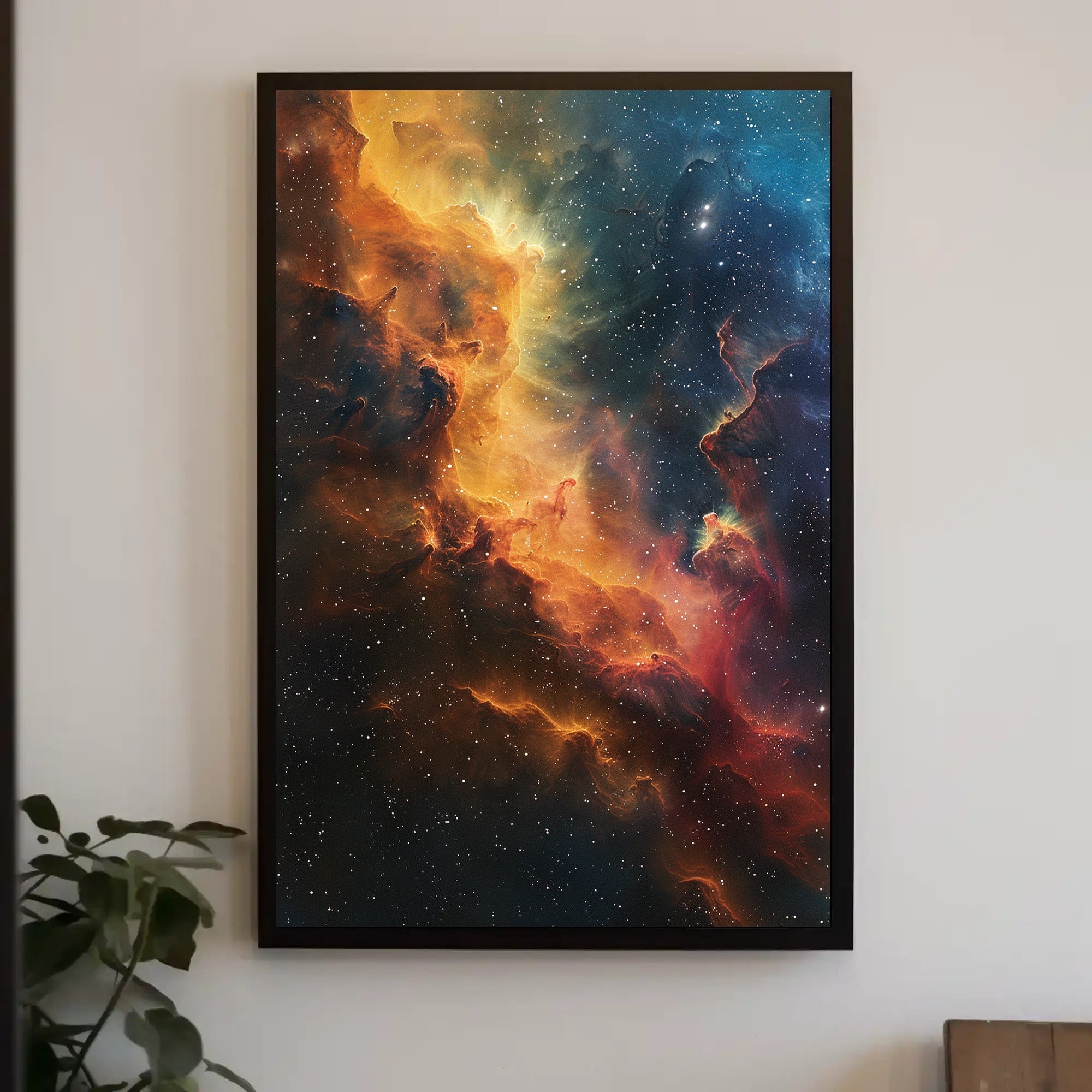 Ethereal Cosmic Nebula Photorealistic Space or Astronomy Poster PosterGoat