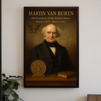 Martin Van Buren 8th President Poster