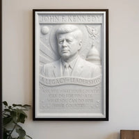 Timeless Leadership in Historical or Presidential Poster