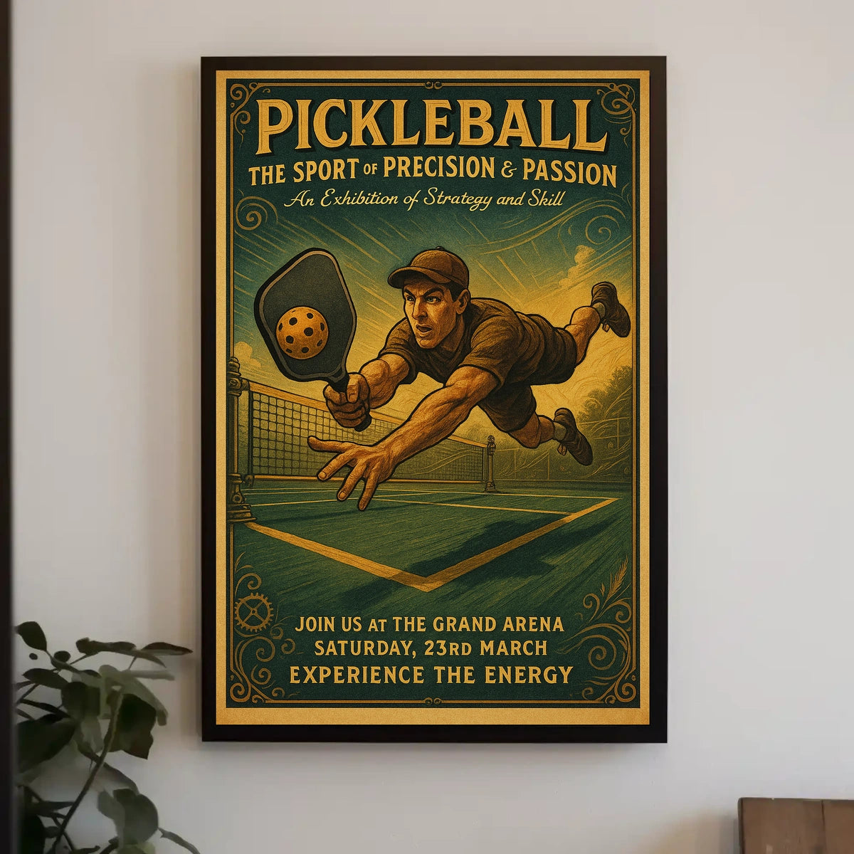 Pickleball Extravaganza Poster