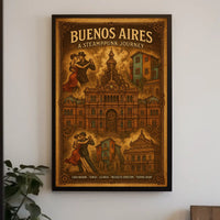 Buenos Aires A Steampunk Journey Poster
