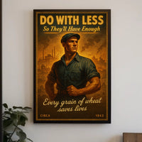 Wartime Conservation Effort Poster