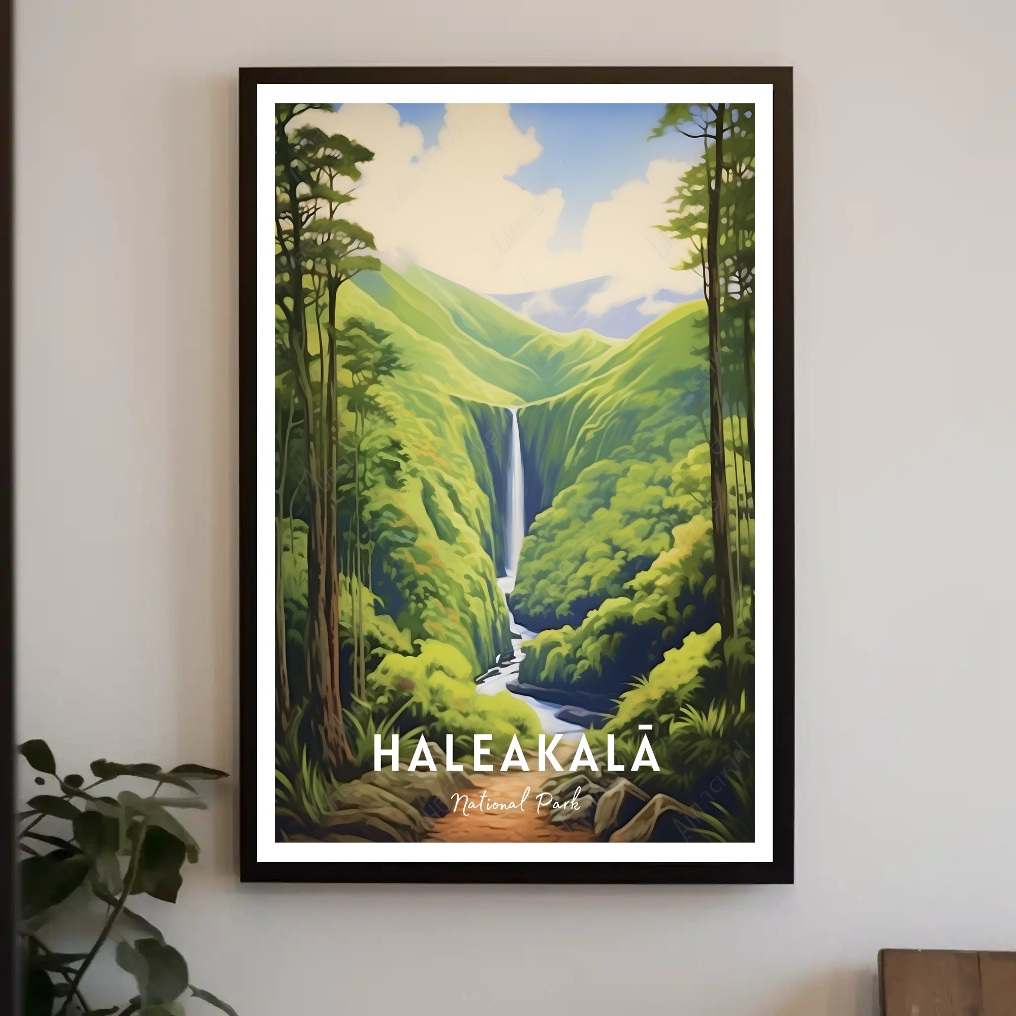 Haleakala National Park Scenic Poster Wall Art