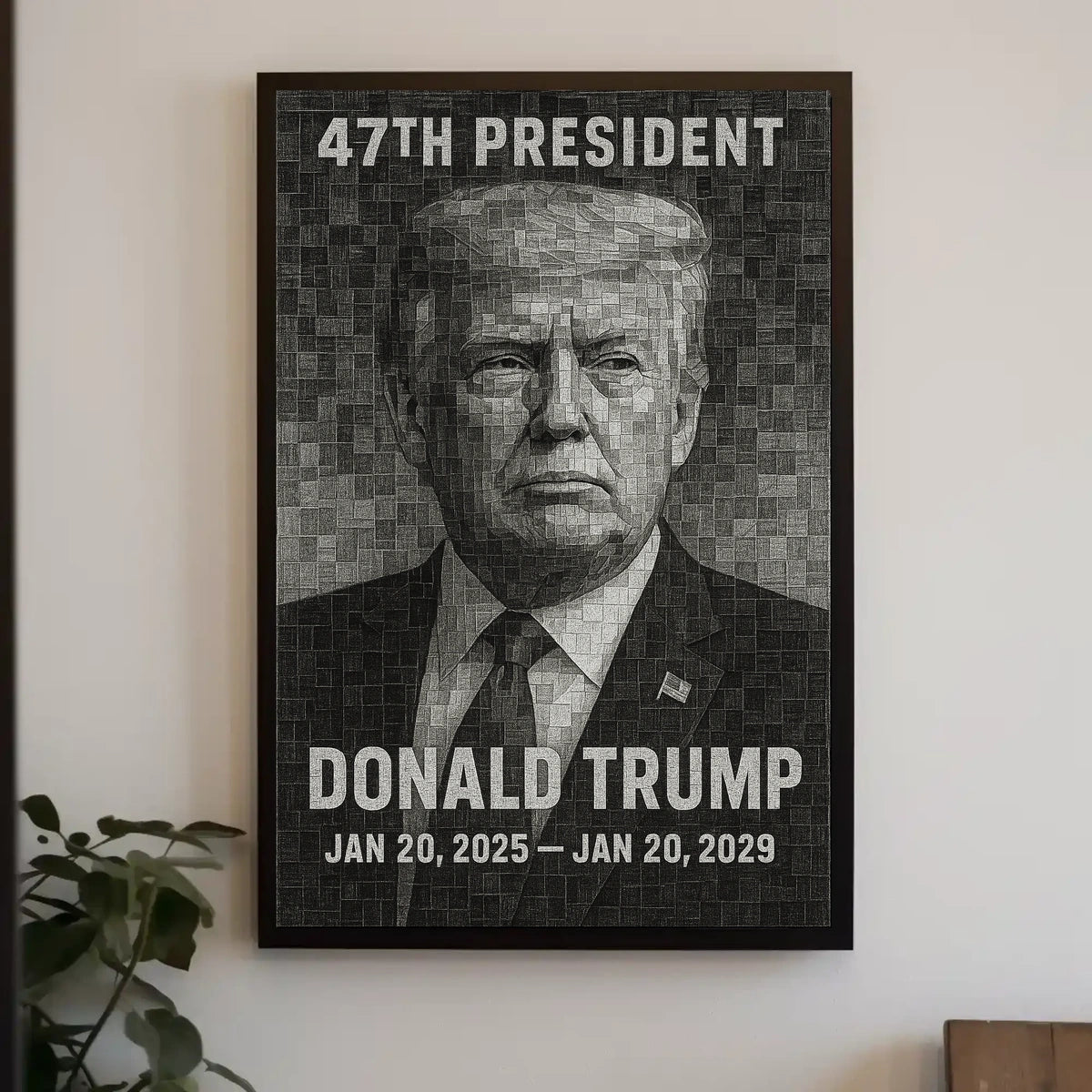 Donald Trump 47th President Poster