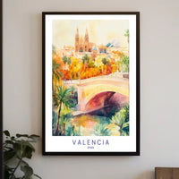 Valencia Scenic Poster PosterGoat