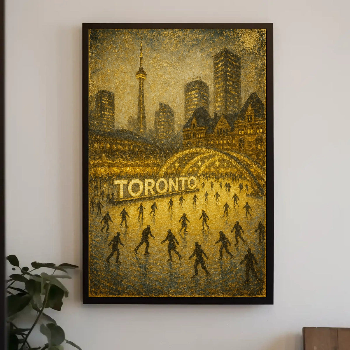 Toronto Winter Wonderland Poster