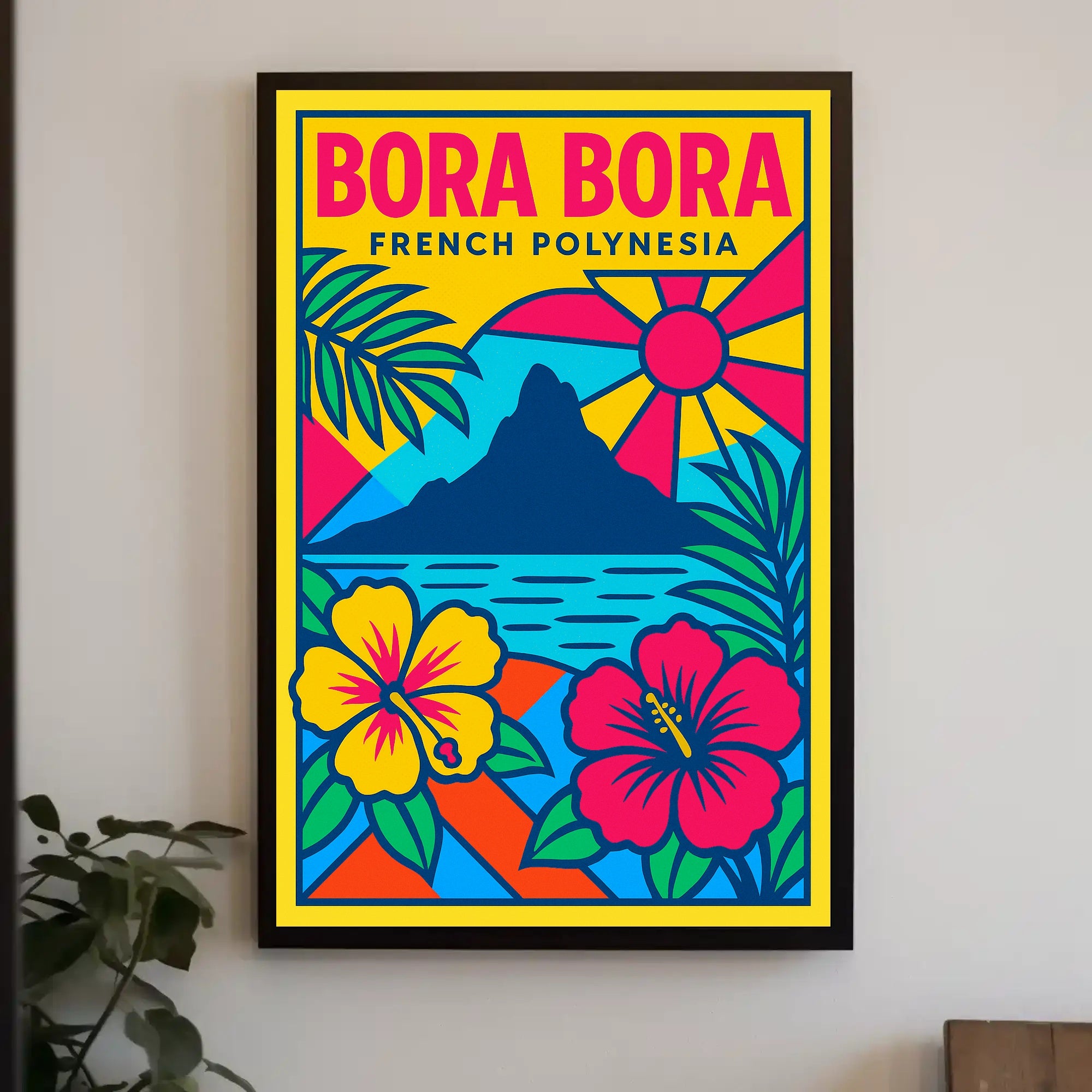 Bora Bora French Polynesia Poster PosterGoat