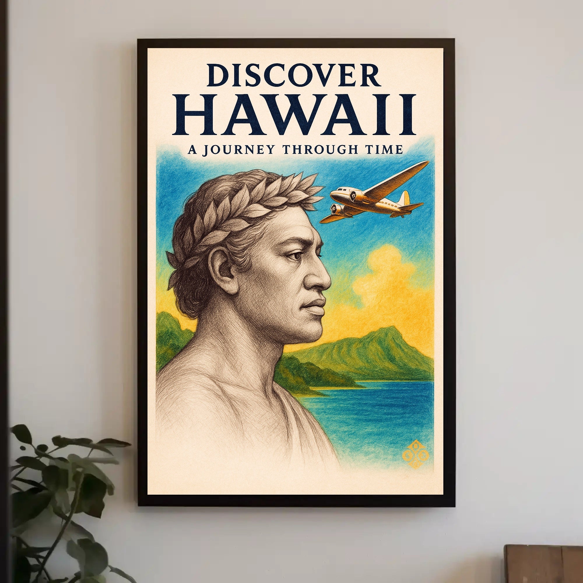 Discover Hawaii A Journey Through Time Poster PosterGoat