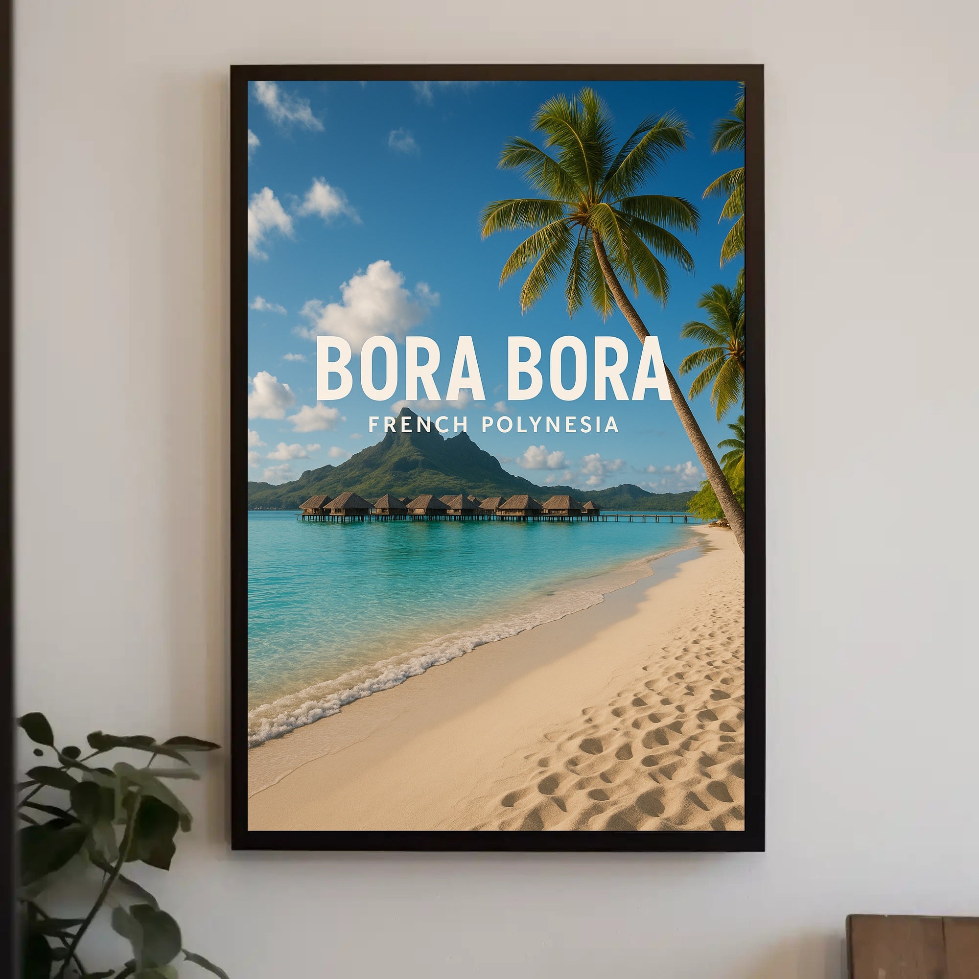 Bora Bora Tropical Paradise Travel Poster PosterGoat