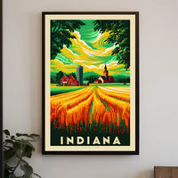 Indiana Countryside Poster
