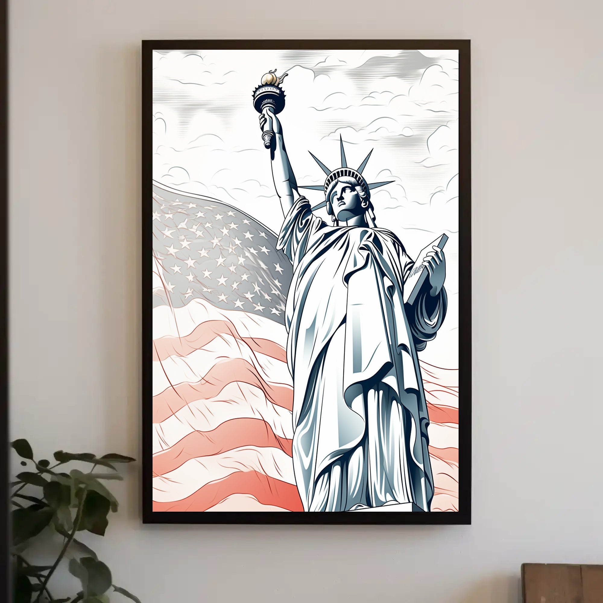 Liberty And Freedom Poster
