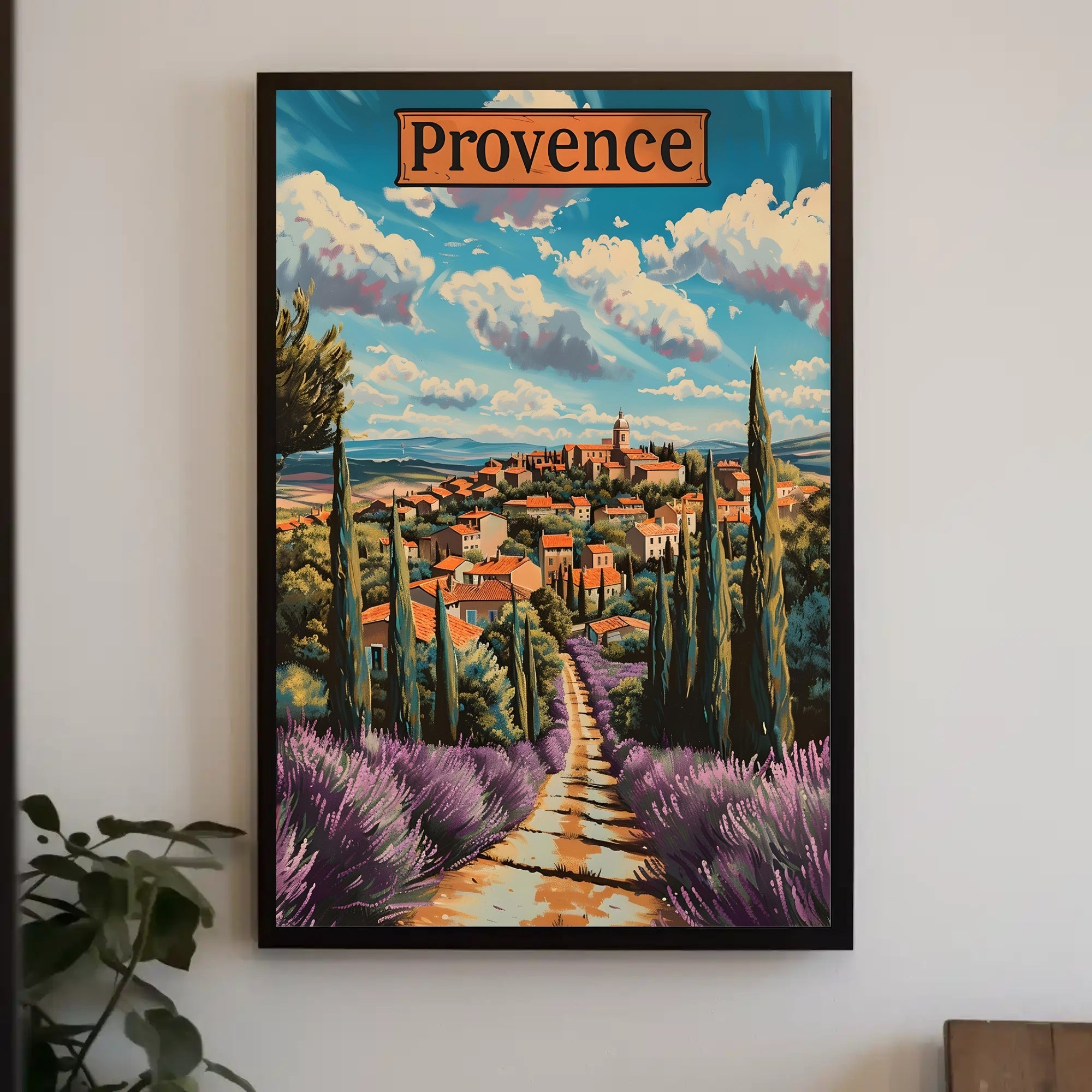 Picturesque Provence Village - Cultural or Heritage Poster