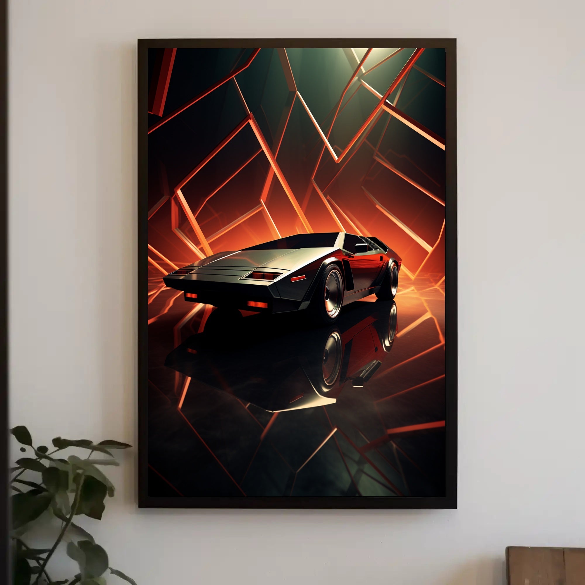 Futuristic Dream Machine Poster PosterGoat