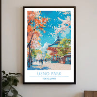 Ueno Park in Spring Poster