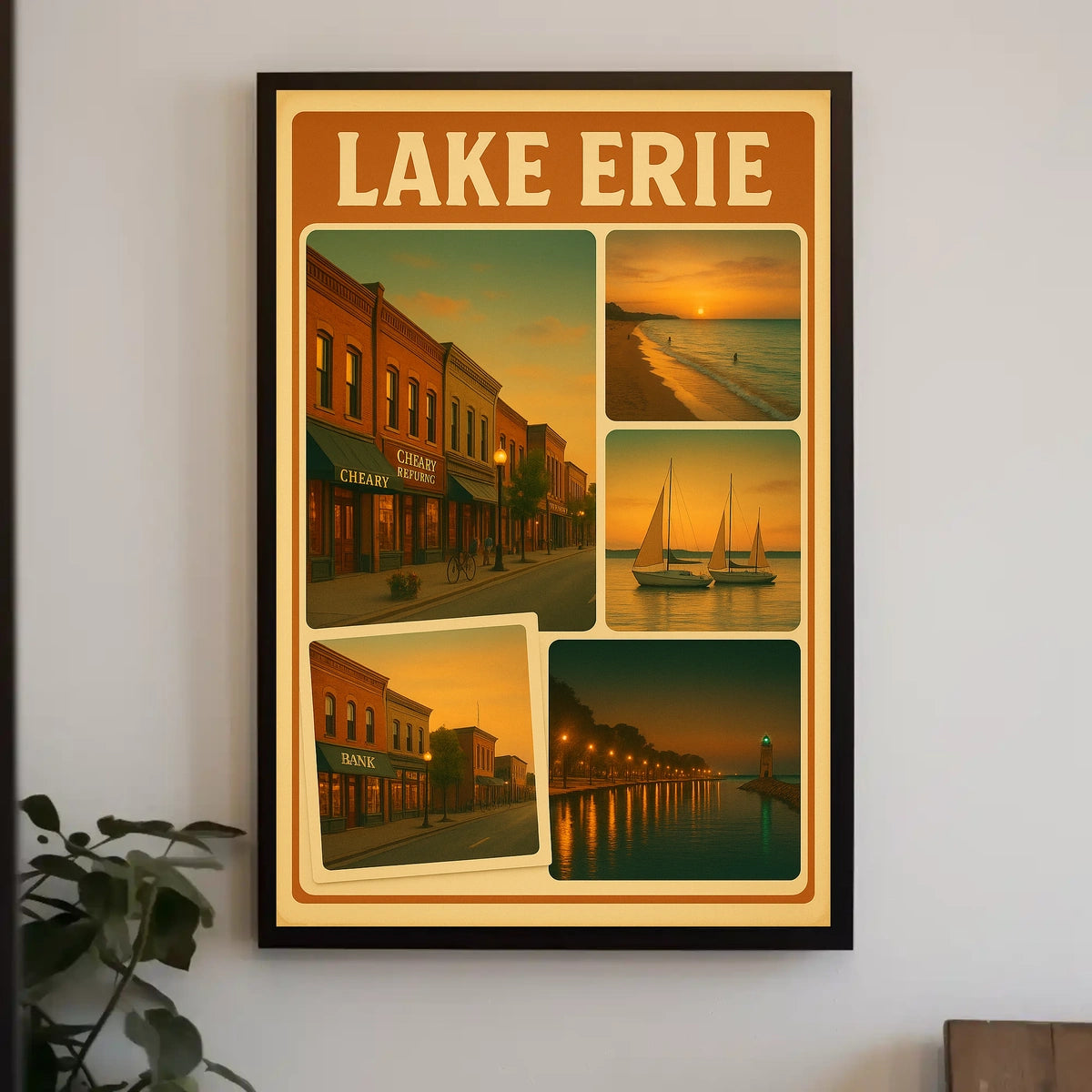 Lake Erie Scenic Poster
