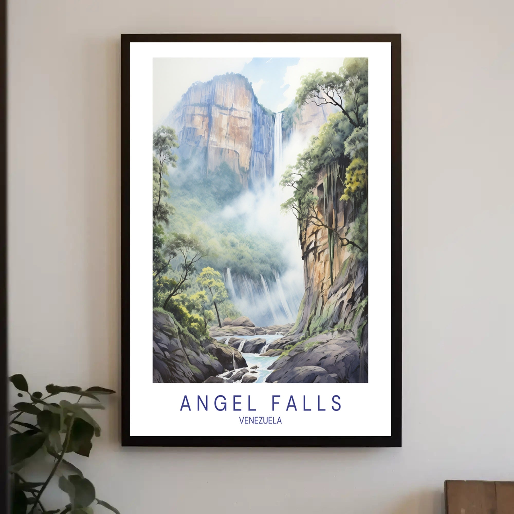 Angel Falls Poster PosterGoat