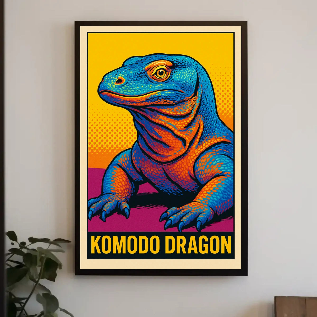 Komodo Dragon Poster