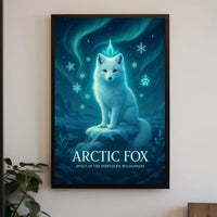 Arctic Fox Spirit of the Northern Wilderness Poster