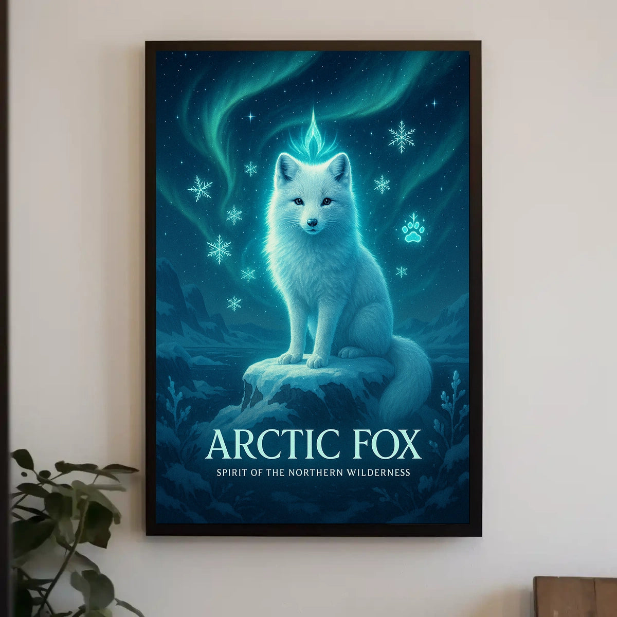 Arctic Fox Spirit of the Northern Wilderness Poster