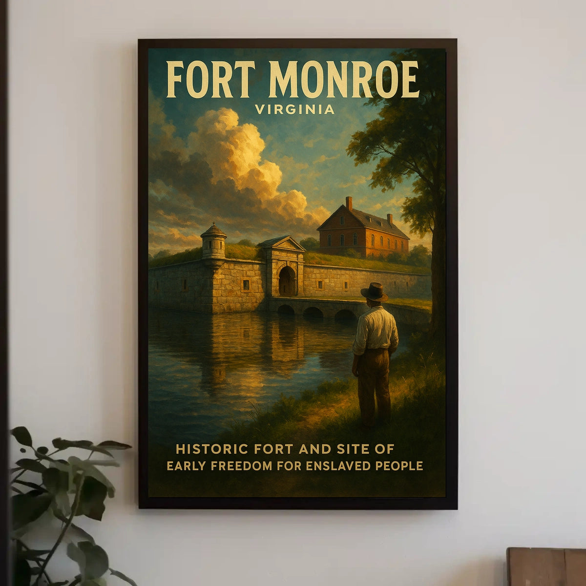 Fort Monroe, Virginia Poster
